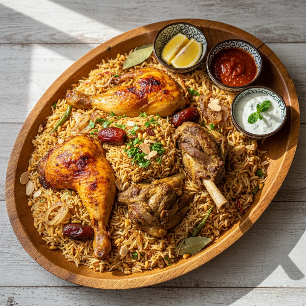 صينية كبسة عائلية